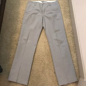 Men's Old Navy broken in khakis 34x34