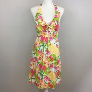 Lilly Pulitzer Lilly Fields Forever Halter Dress