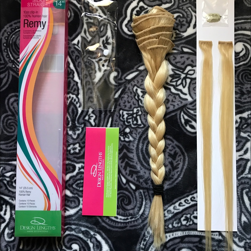 Human Hair Clip In Extensions!