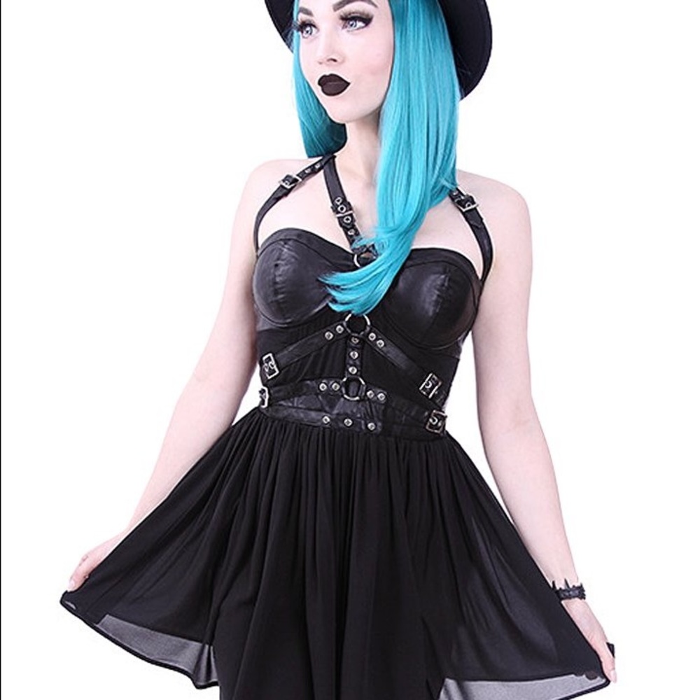 Harness dress size 2x runs smaller than that tho