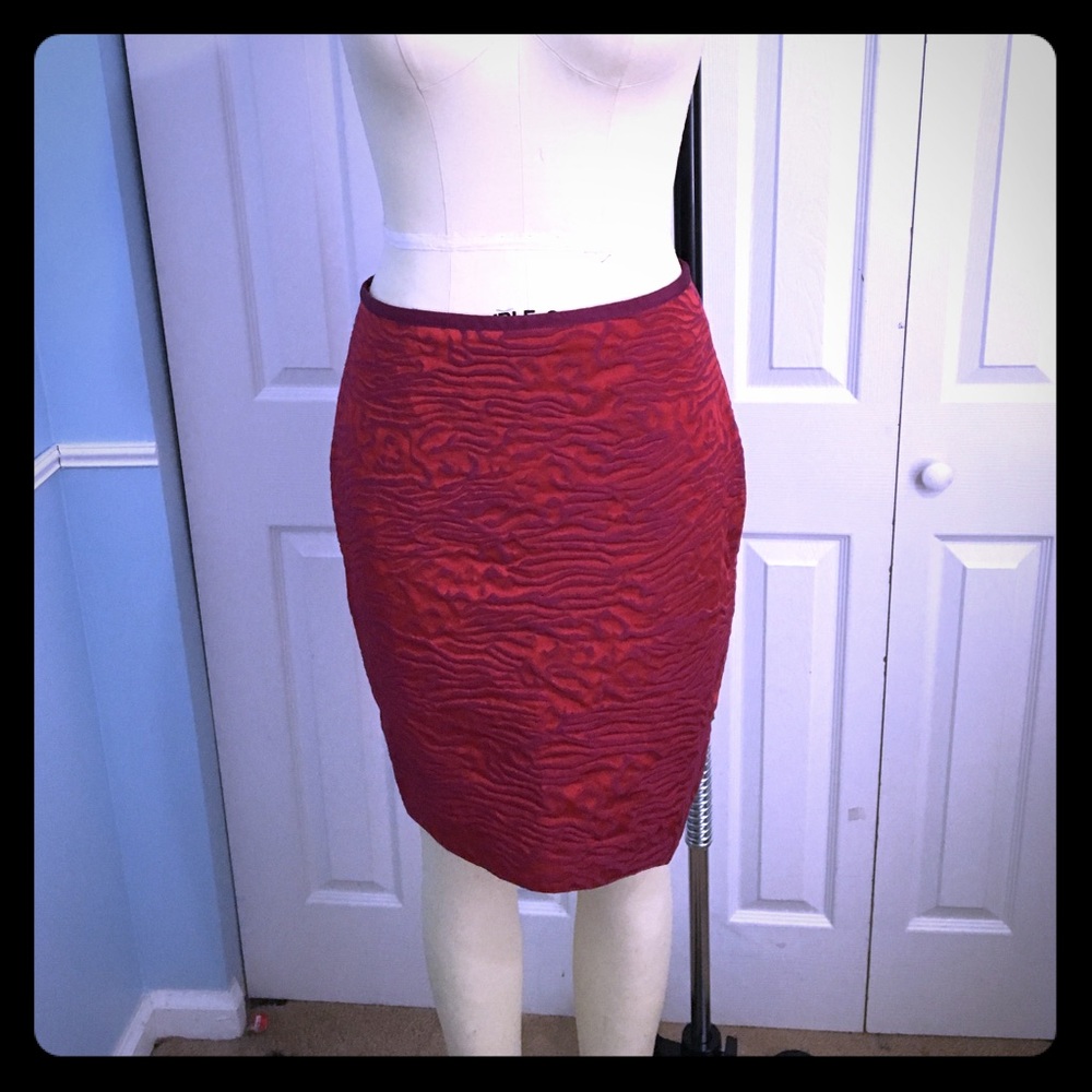 Iridescent Red and Purple Limited Skirt
