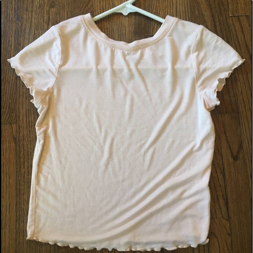 Urban outfitters light pink top
