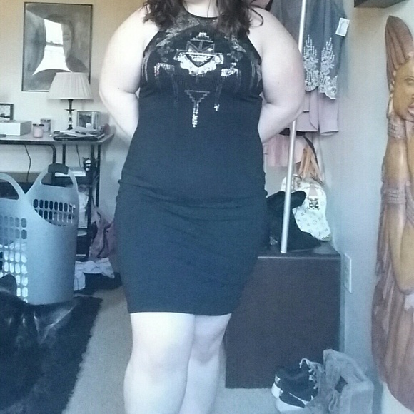 Express Aztec Print Tank Dress - Picture 7 of 7