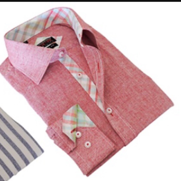 Tailored Reaction Other - 💖HP💖 Tailored Reaction 100% Linen Button Down
