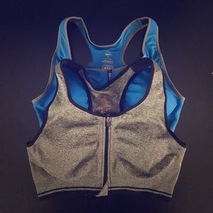 Never worn 2 Copper Fit Sports Bras