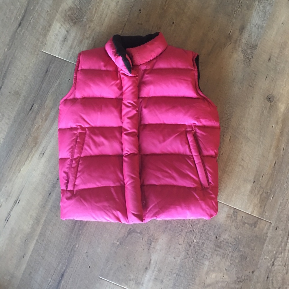 Gap Girls hot pink vest