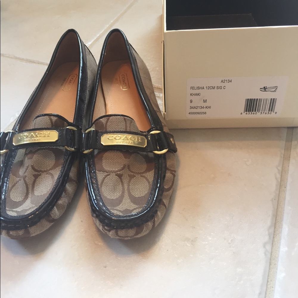 Coach flats women's 9