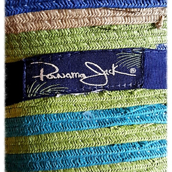 ππWIDE BRIMMED STRIPE BEACH HATππ - Picture 4 of 4