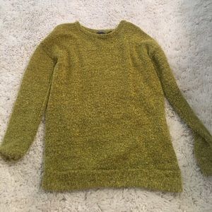 Yellow green sweater