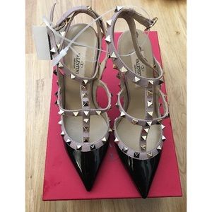 Valentino Garavani Rockstud Strap Heel