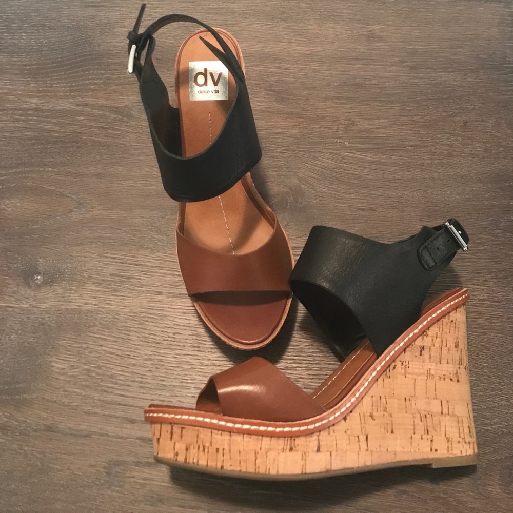 Worn once Dolce Vita wedges