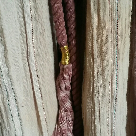 Calypso St. Barth sleeved belted dress - Picture 5 of 8