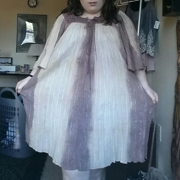 Calypso St. Barth sleeved belted dress - Picture 7 of 8