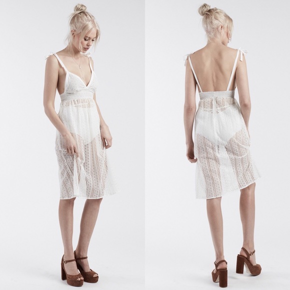 For Love and Lemons Dresses & Skirts - NWT For Love and Lemons Angelina Midi Dress