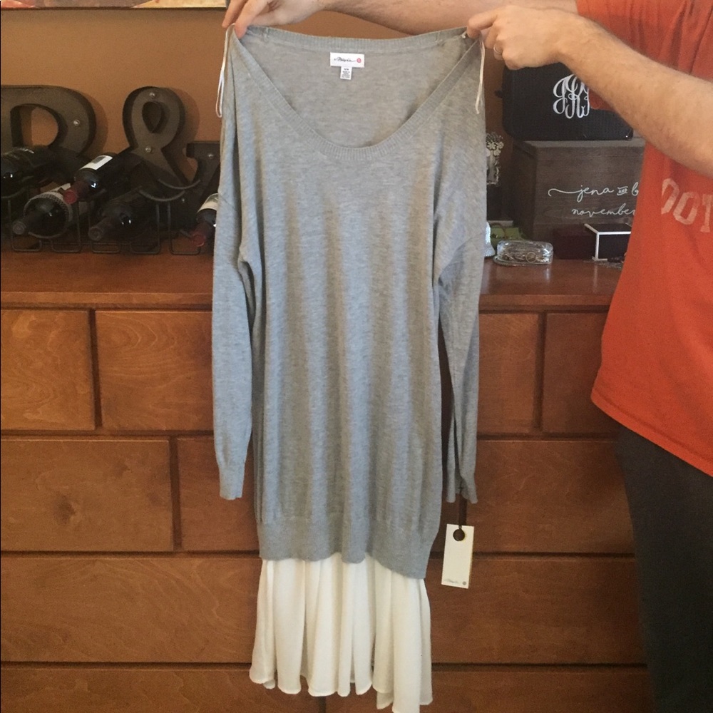 3.1 Philip Lim for Target Long grey sweater dress