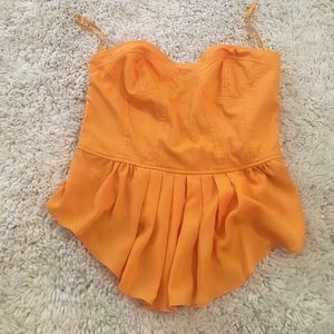 Peplum crop