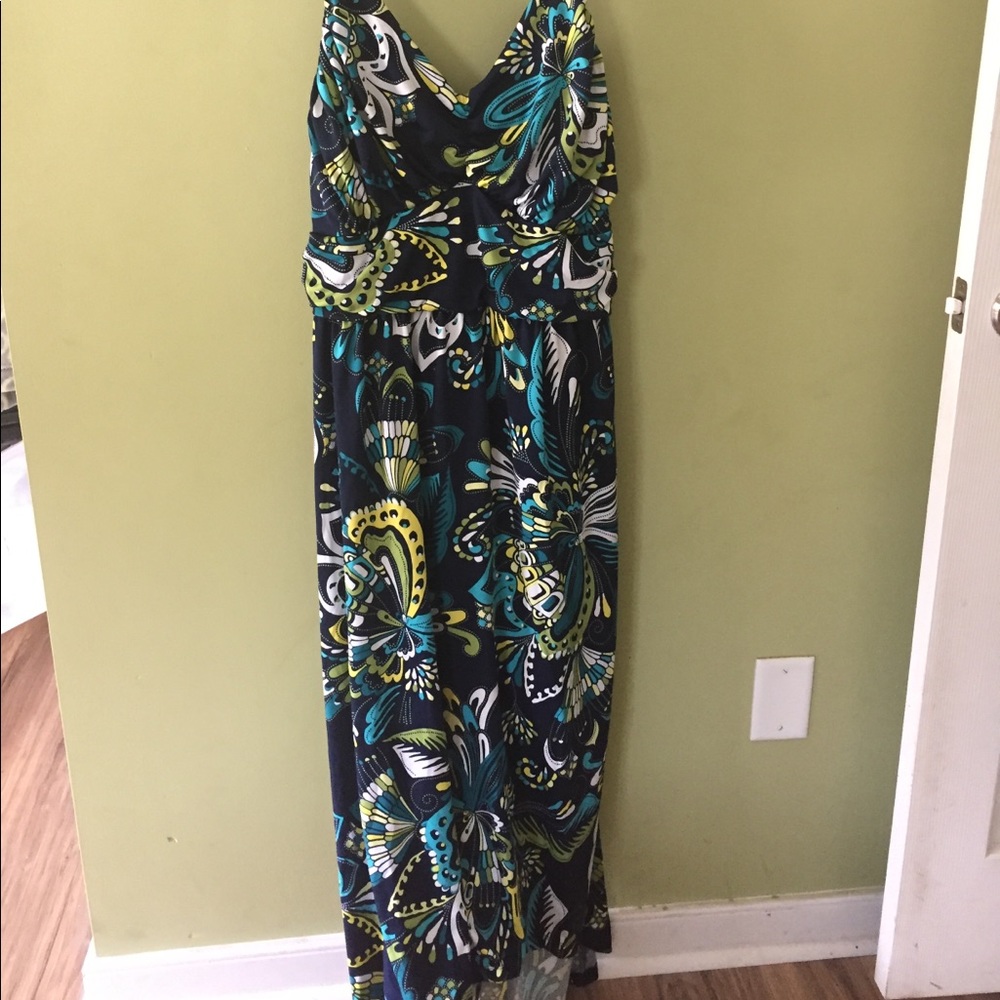 2x Ashley Stewart high low sundress