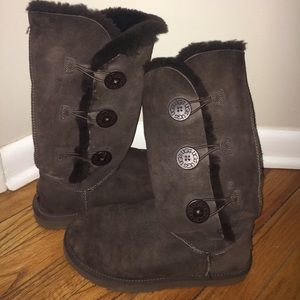 Ugg Australia Brown Bailey Button