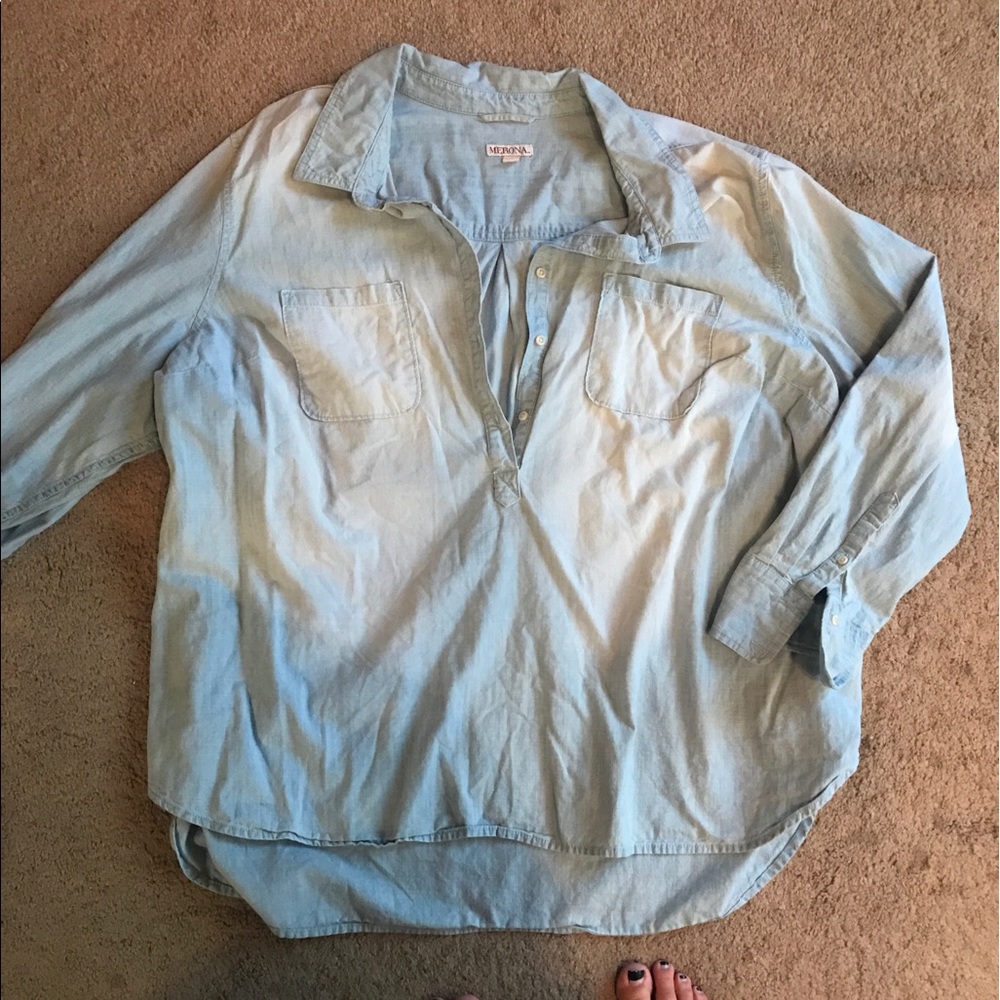 Jean shirt! Plus size