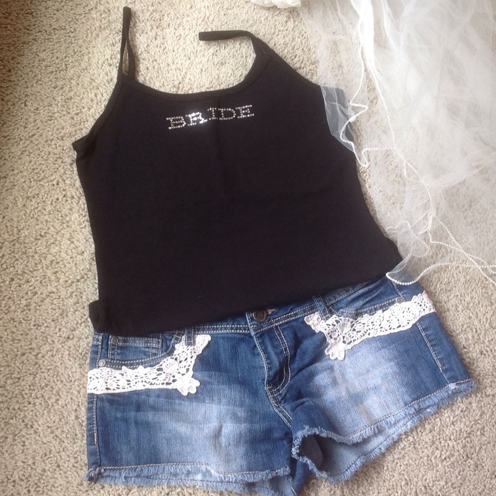 Bride Rhinestone Cami - Picture 3 of 5