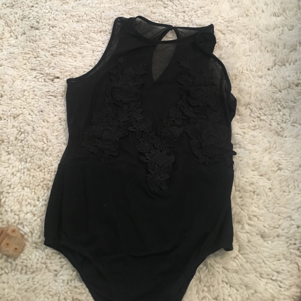 Floral bodysuit