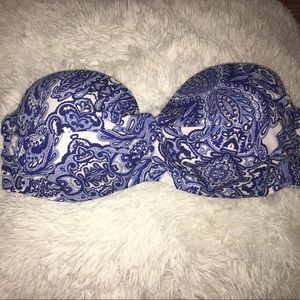 H&M Patterned Bikini Top