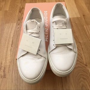 ACNE STUDIO Adriana classic face logo sneaker
