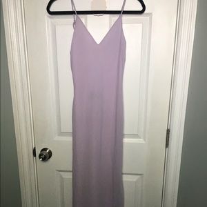 Lavender Long Dress