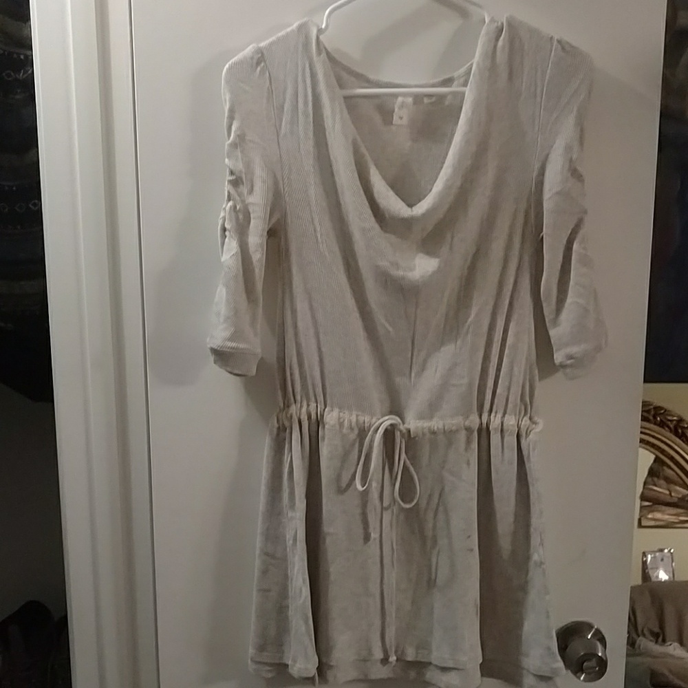 Light gray Eloise winter dress