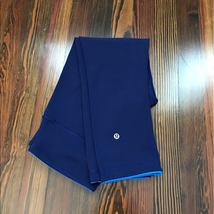 Lululemon reversible wunder under crops sz 8