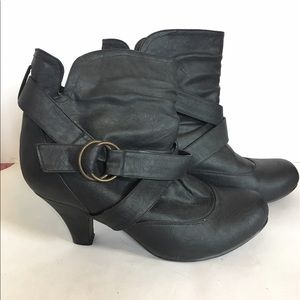 Black Heeled Booties