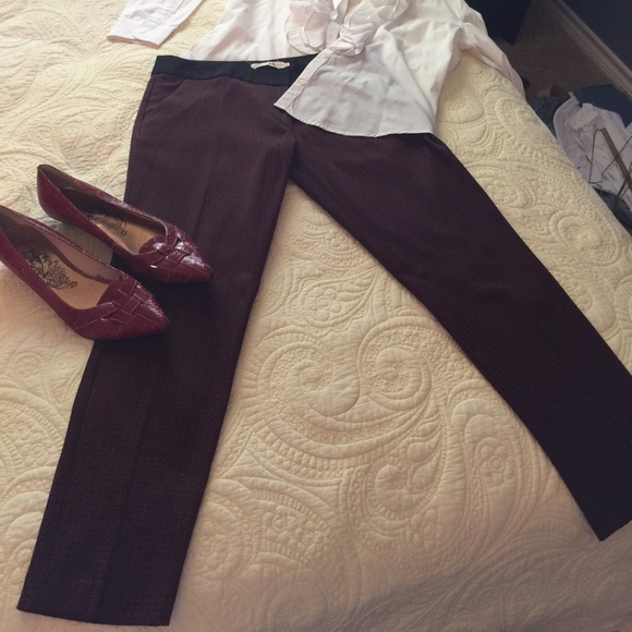 Red/Black patterned pants by Tommy Girl - Picture 1 of 6