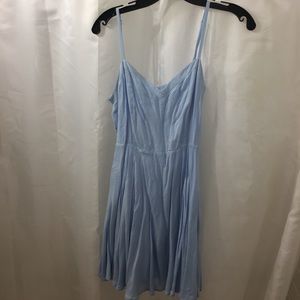 Talula powder blue size 6 flowy mini dress