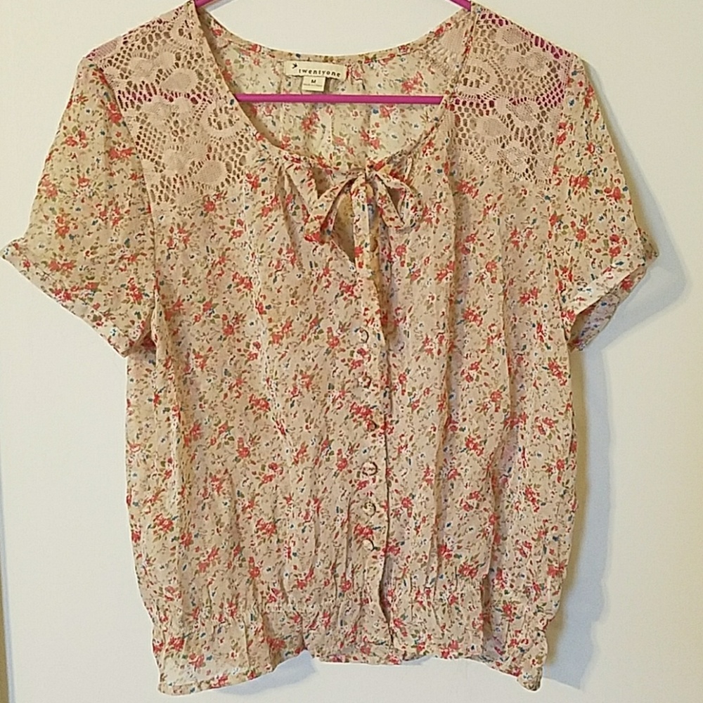Sheer top