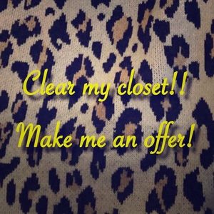 Clear my closet!!
