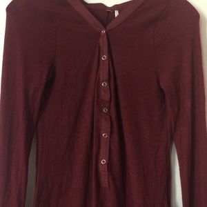Urban Outfitters super soft long sleeve knit tee
