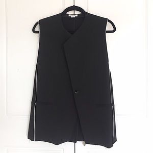 NWOT - HELMUT LANG Vest w/ White Piping