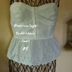 American Eagle Outfitters lace detail top