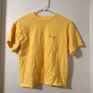 (SOLD) BNWOT Brandy Melville Honey Tee