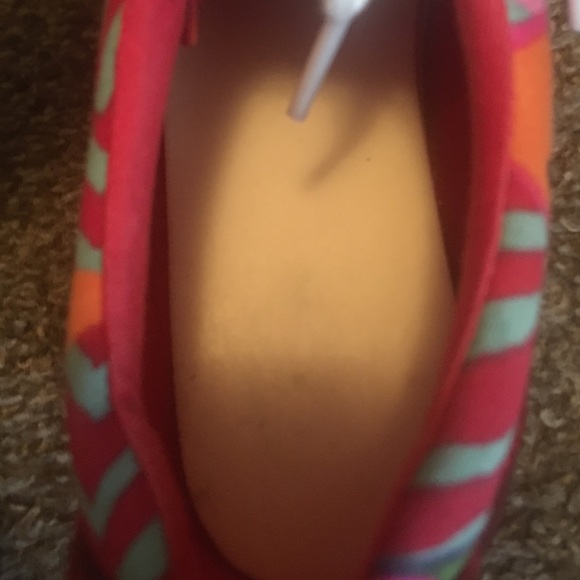 Red coach shoes - Picture 3 of 4