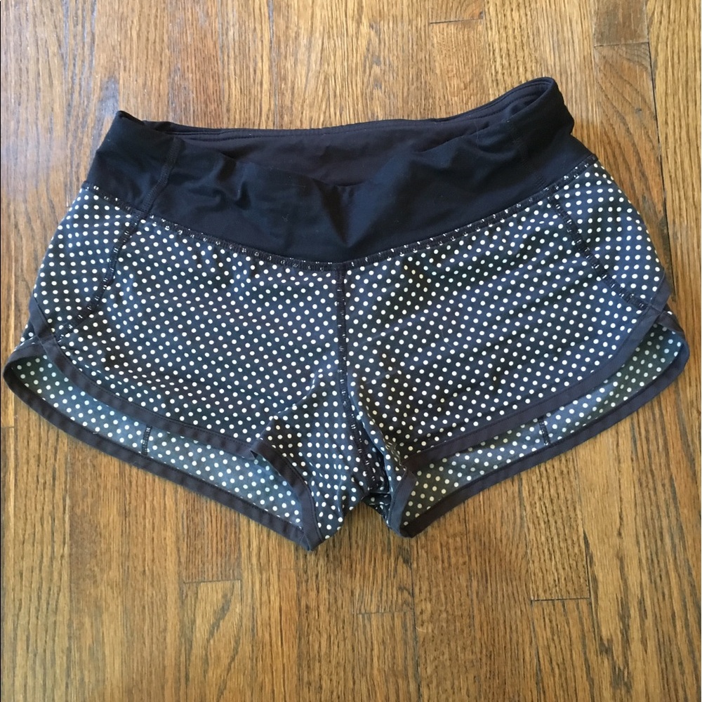 Lululemon polka dot shorts