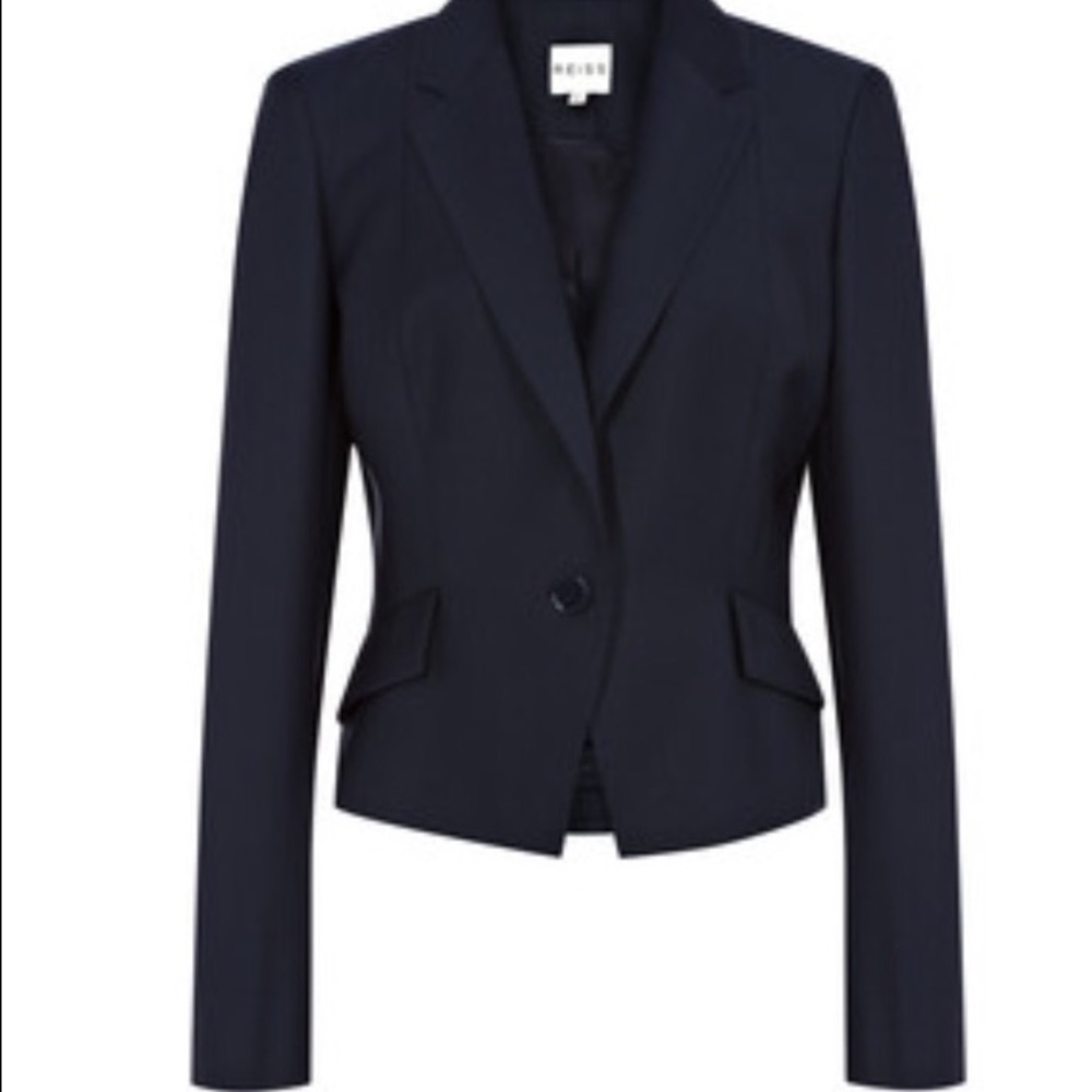 NWT Reiss Wool Blazer Jacket Solita US Size 4