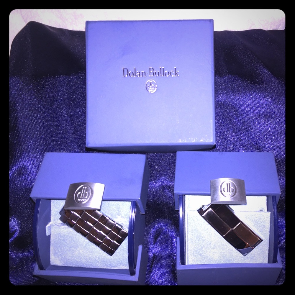 Sterling silver money clips.