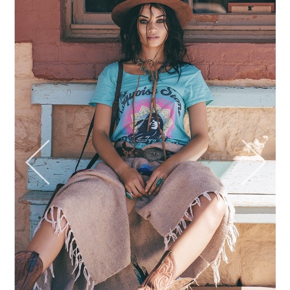 Spell Tops - 🌵☄Turquoise Stone Tee