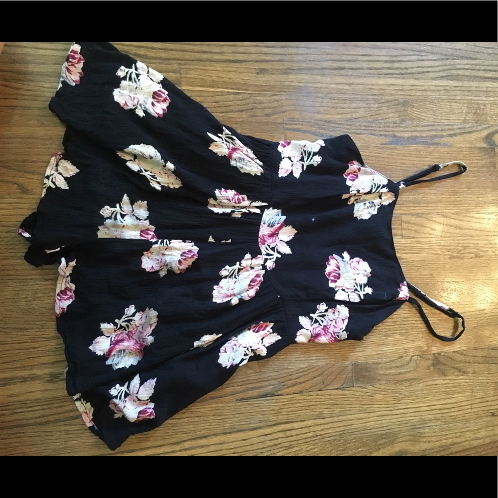 Floral Urban Outfitters Romper