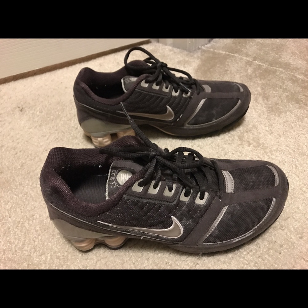 Nike Shox Brown and Pink Women's