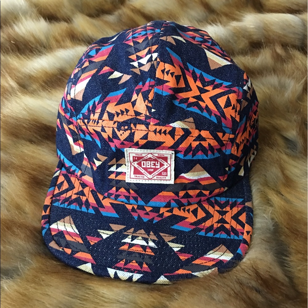 Obey - Leather Strap Back