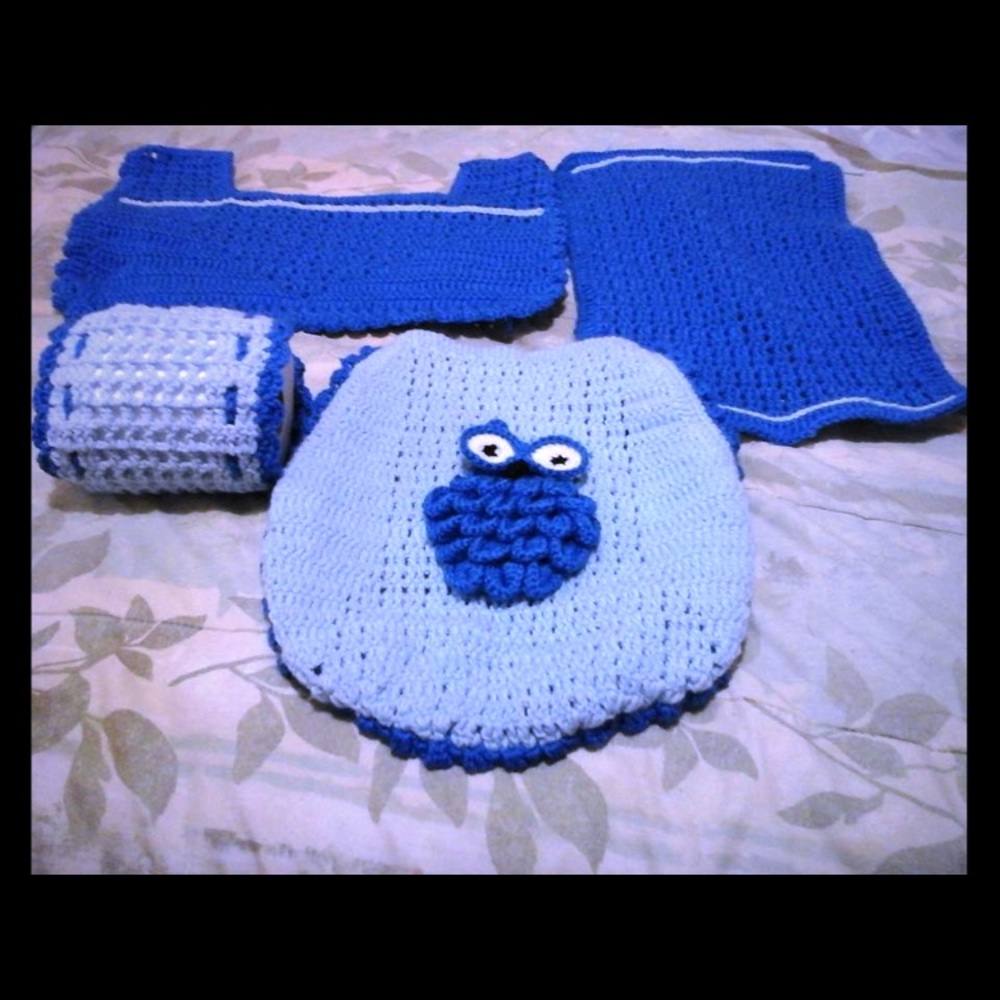 Owl bathroom set