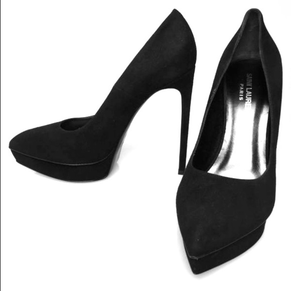 Yves Saint Laurent - Janis pumps, suede - Picture 2 of 6
