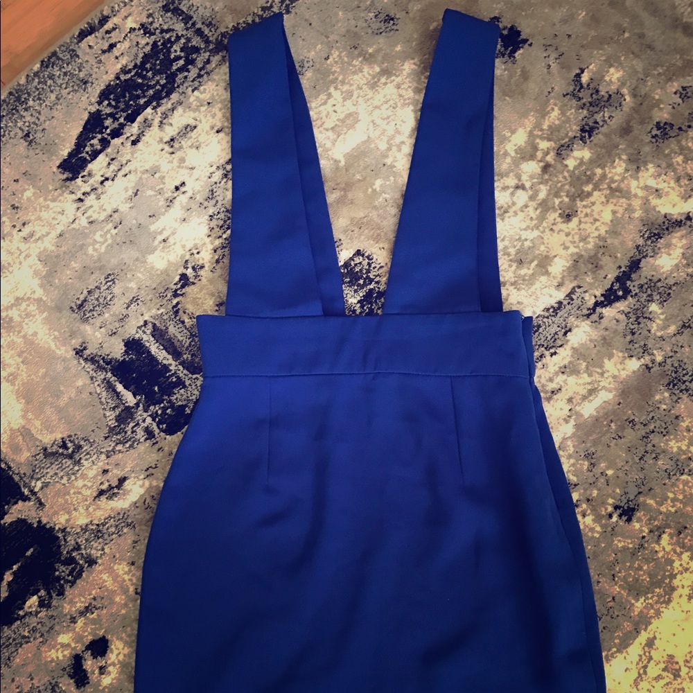 Emoda blue strap dress